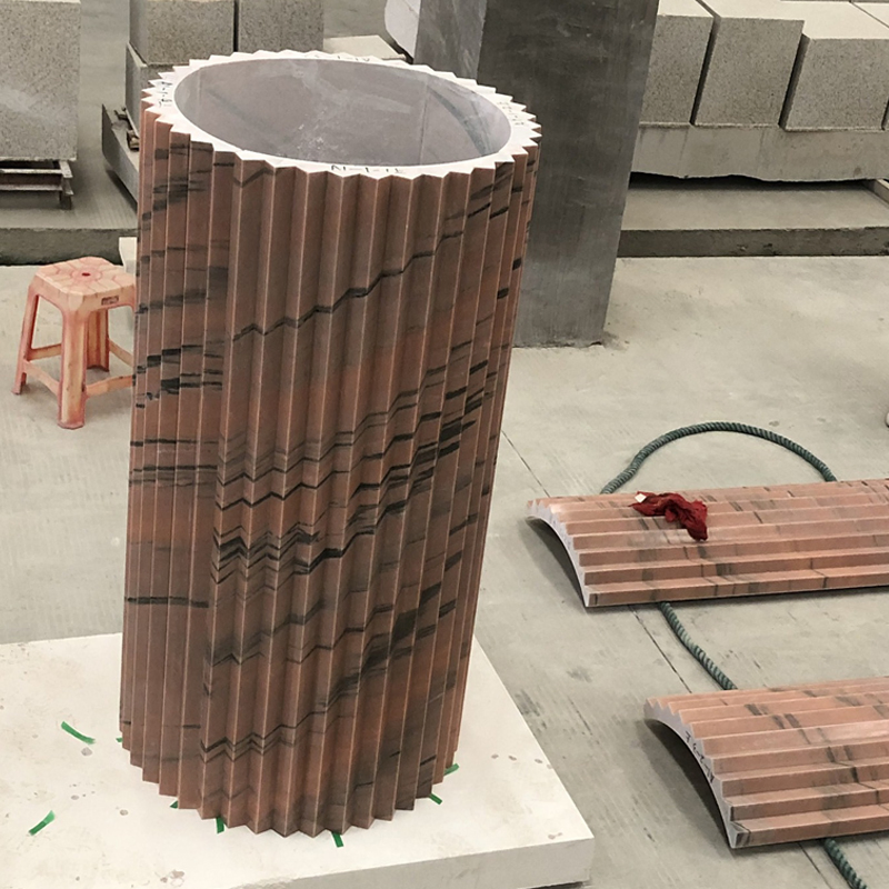 Customized Granite and Marble Hollow Column