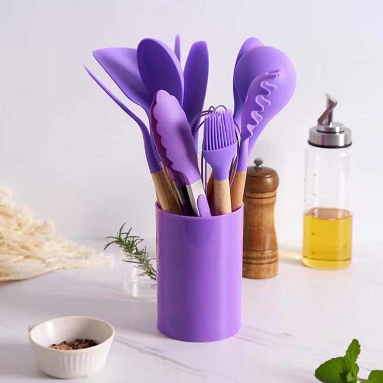 Premium Silicone Soup Ladle - Essential Kitchen Tool for Cooking