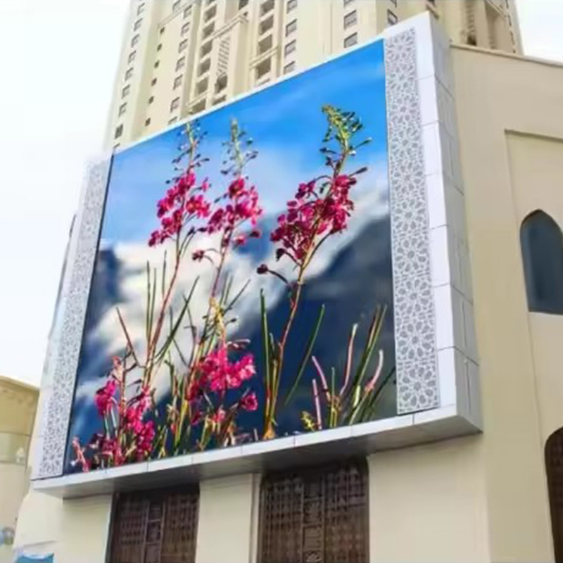 Hot Selling Soft RGB Film Display Screen P4 LED Video Wall Outdoor