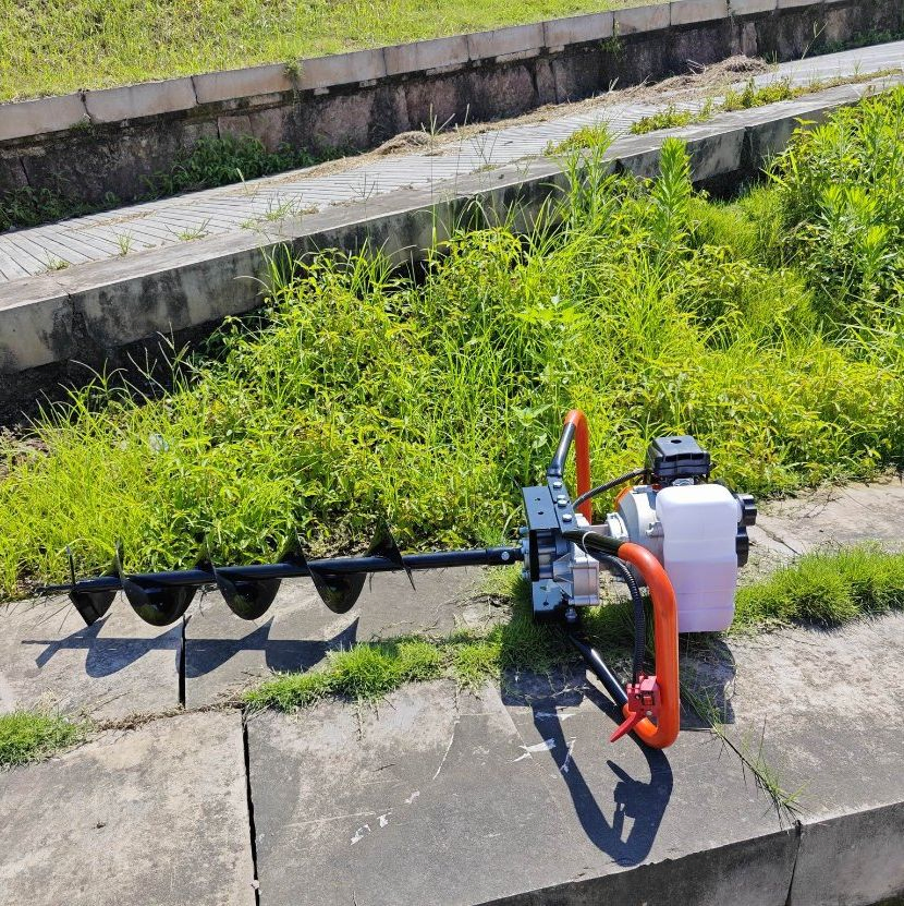 Gasoline-Powered Hand Held Earth Auger