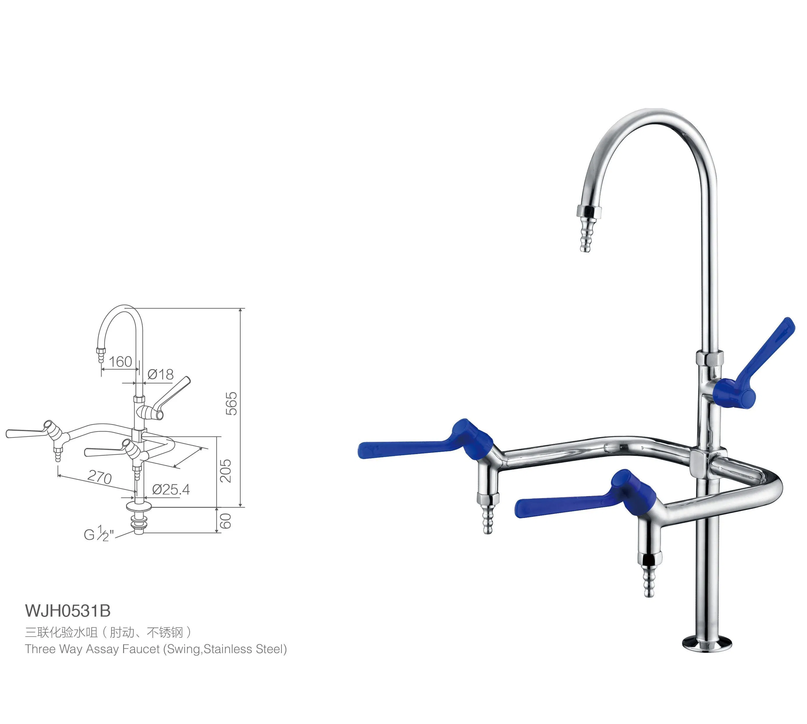 Лабораторный кран премиум-класса с высокой термостойкостью