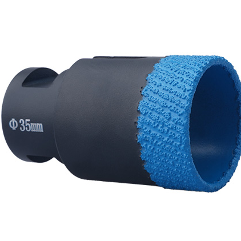 Versatile Diamond Matrix Core Bits for Glass and Tile Drilling