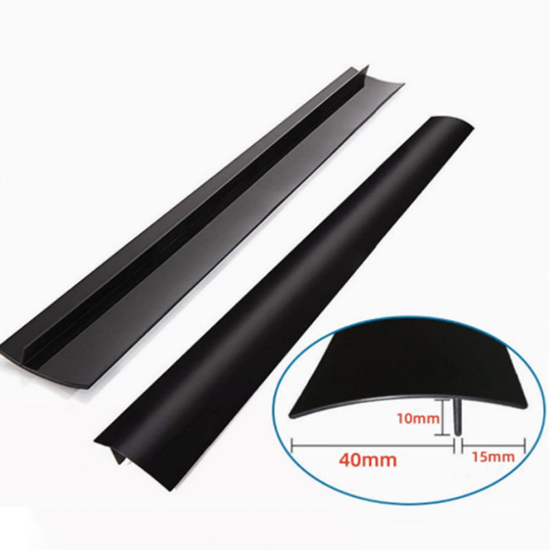 T Shaped Silicone Rubber Kitchen Stove Counter Gap Cover Filler Strip Oil and Dirt Resistant Gas Stove Gap Soft Sealing Strip