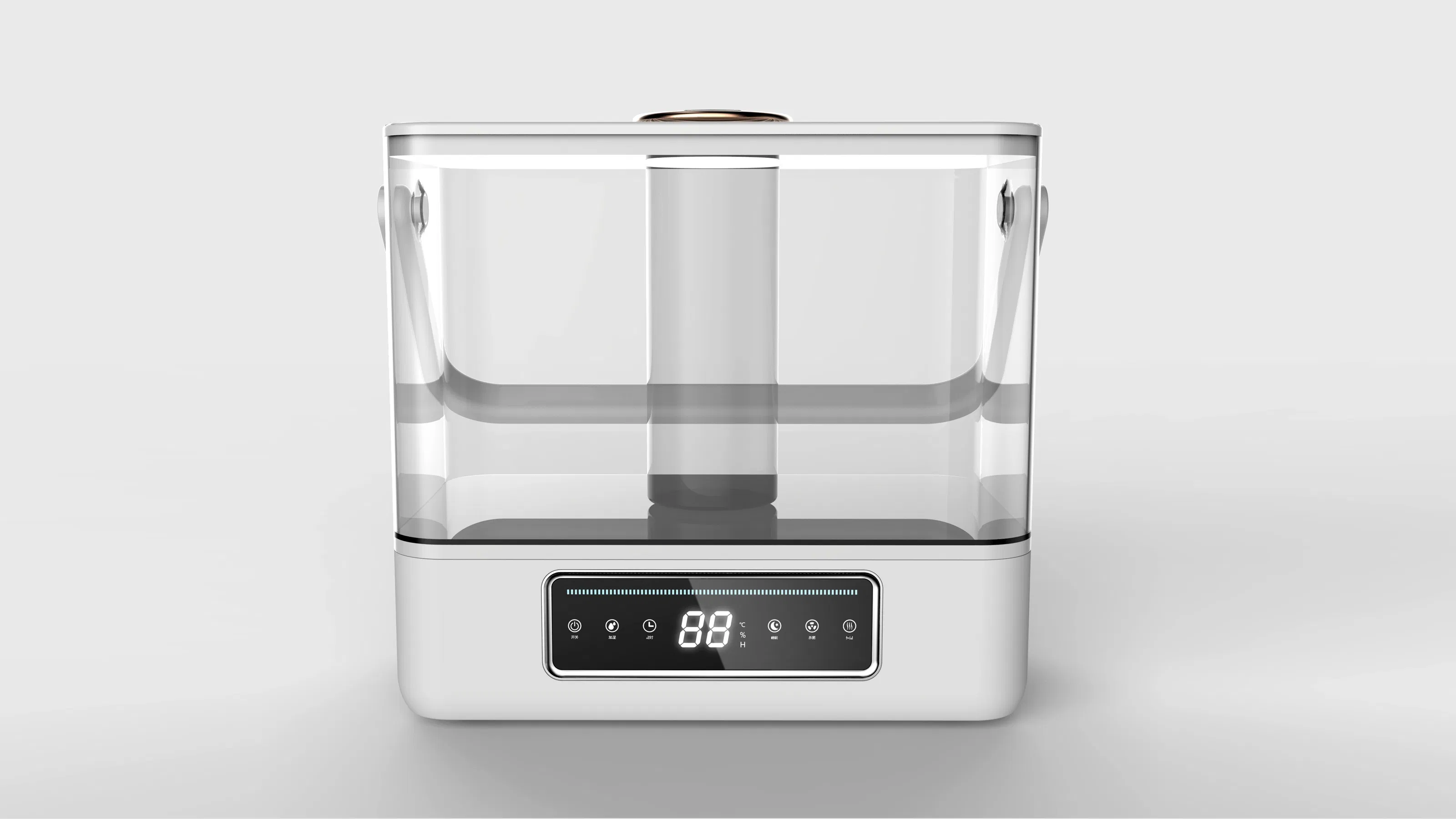 Ultrasonic Warm Cool Mist Humidifier Aroma Sprayer with UV Sterilizing Function