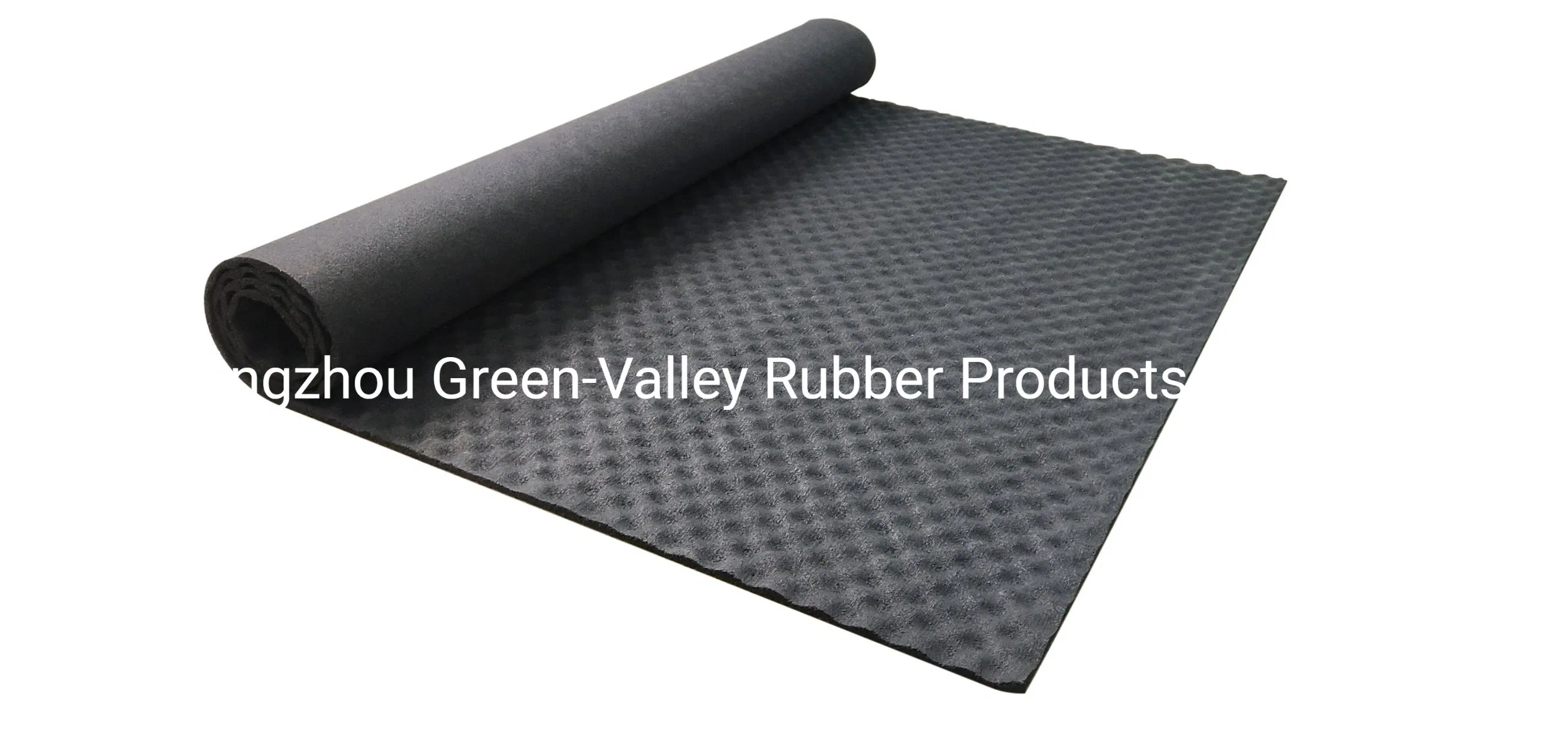 Carpet Underlayment Sound Insulation Factory Customized Noise Insulating Rubber Mat/Rubber Tiles