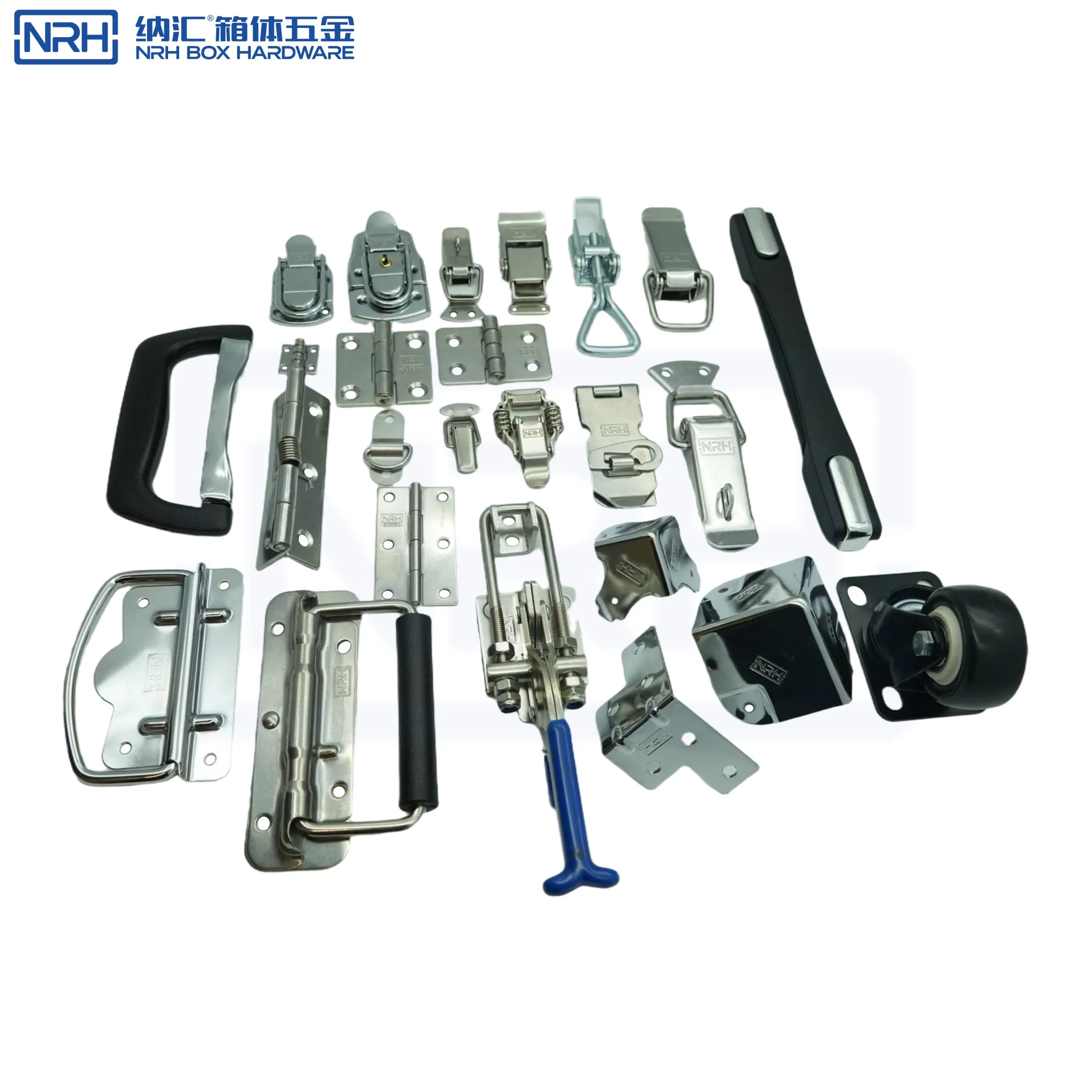 Nrh R7954 Weather Resistant Spring Latch for Outdoor Gates Zinc Plated