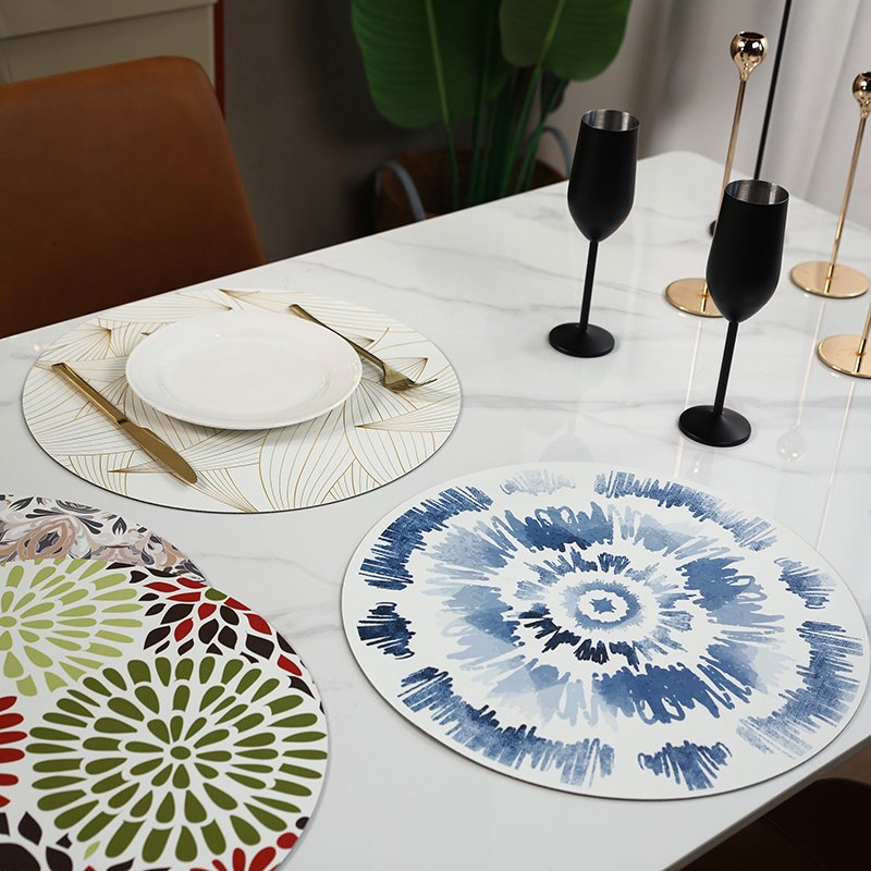 Premium PVC Vinyl Dining Table Mats for Elegant Settings