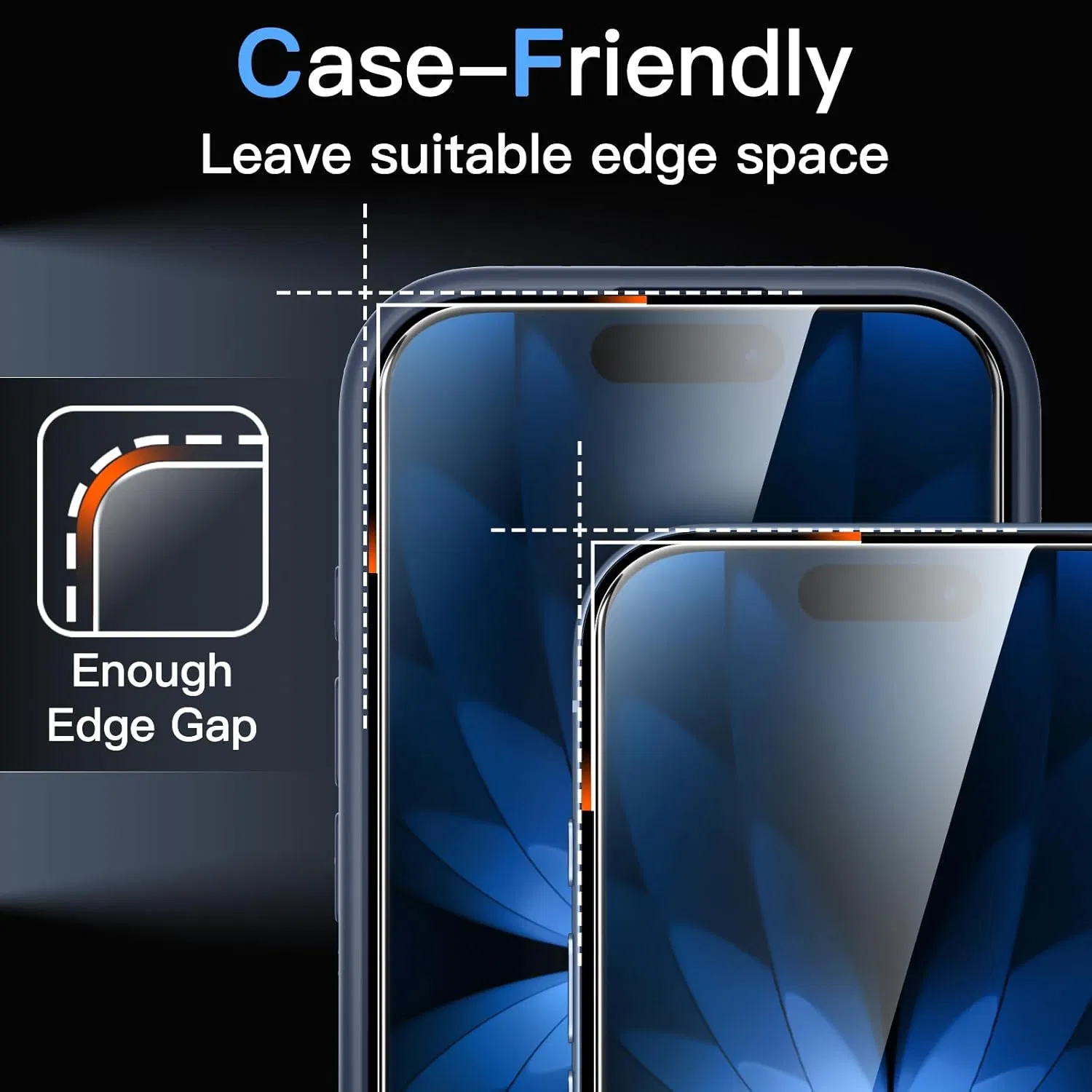 Защитное стекло 2.5D 9H для iPhone 17