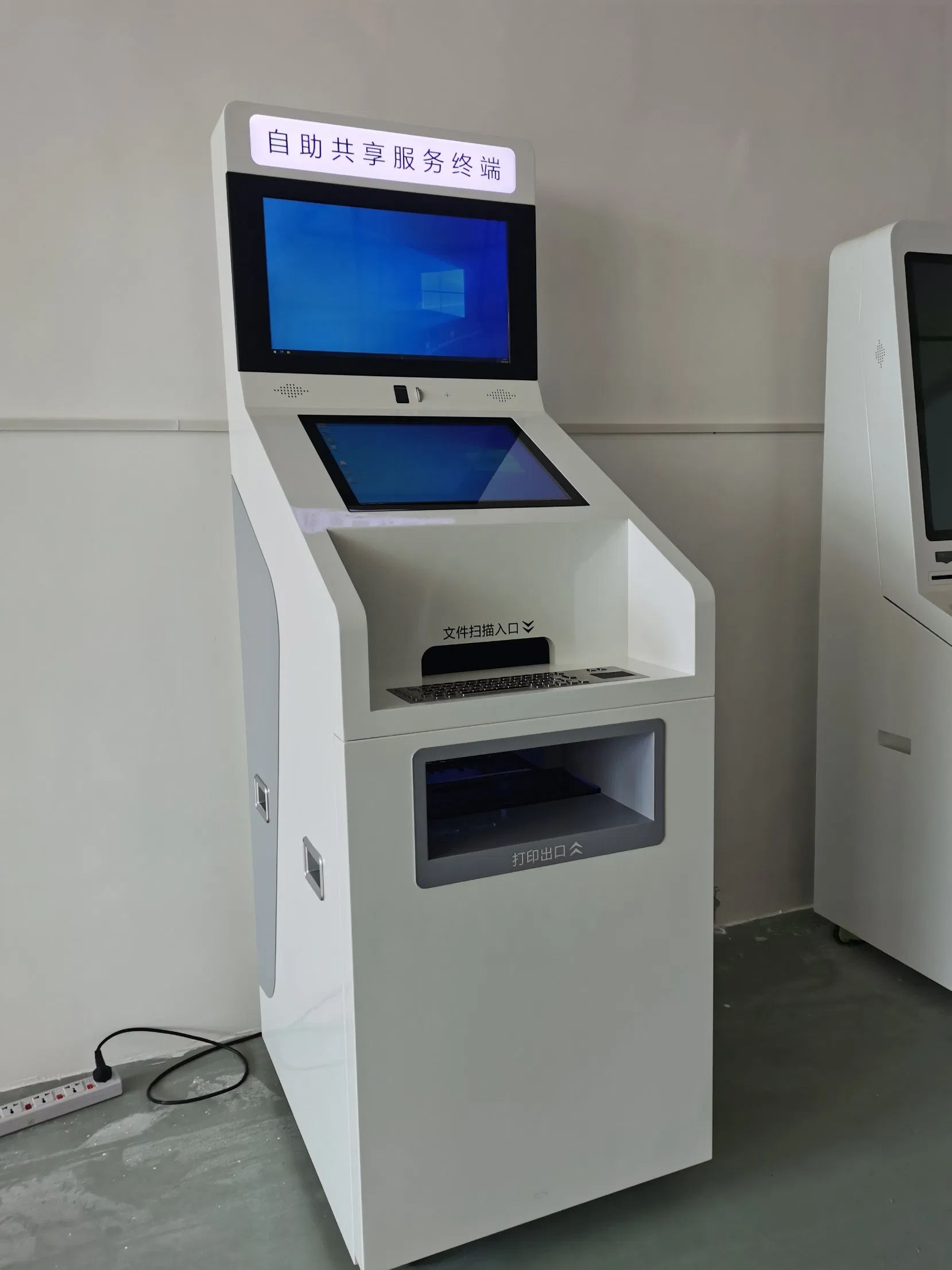 Сенсорный киоск для сканирования документов A4 с функцией инкассации