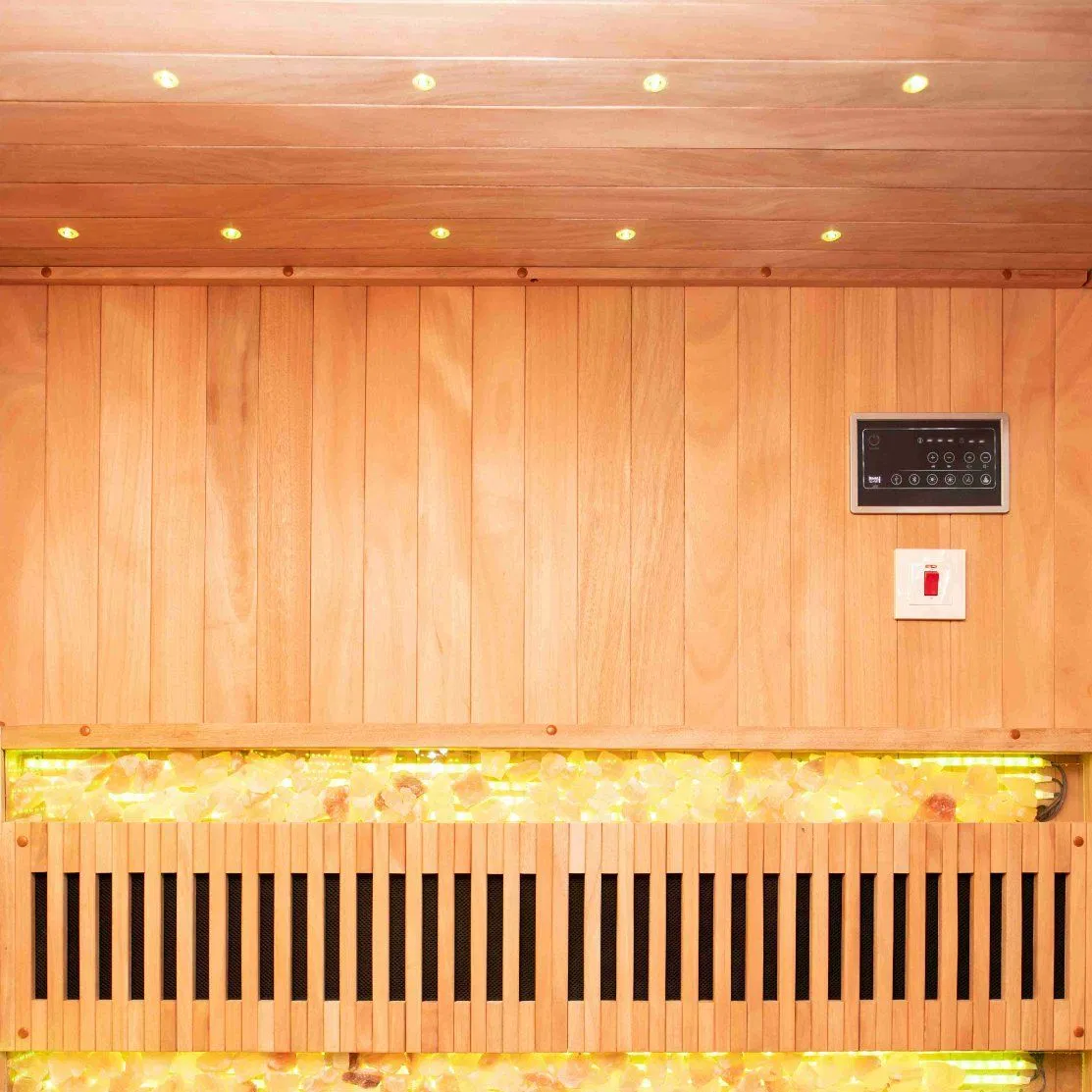Инфракрасная сауна из массива дерева на 4 персоны