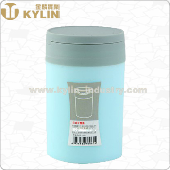 Creative Slim Triangle Toothpick Dispenser with Leaf on Lid KTV Restaurant Hotel