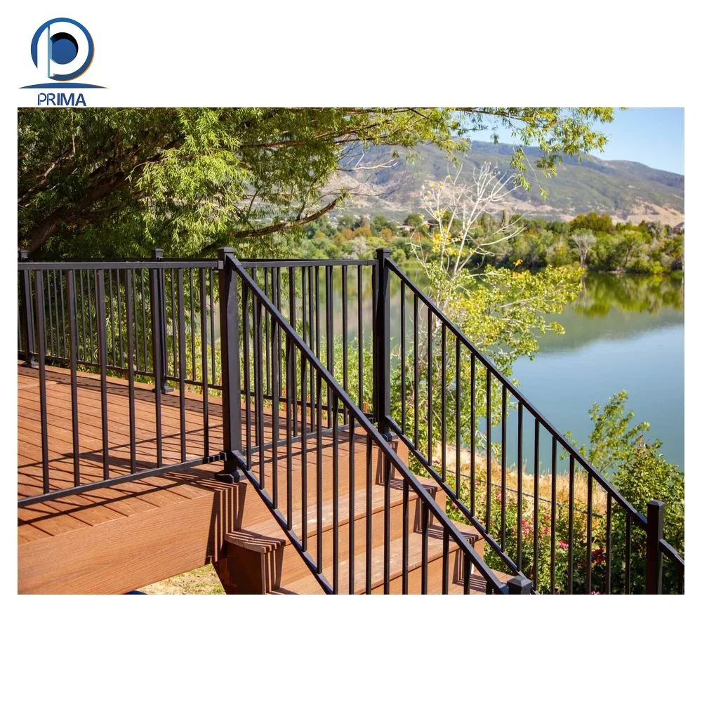 Orient Aluminum Railing Sleek Modern Aluminum Balustrade for Home Exterior Railing