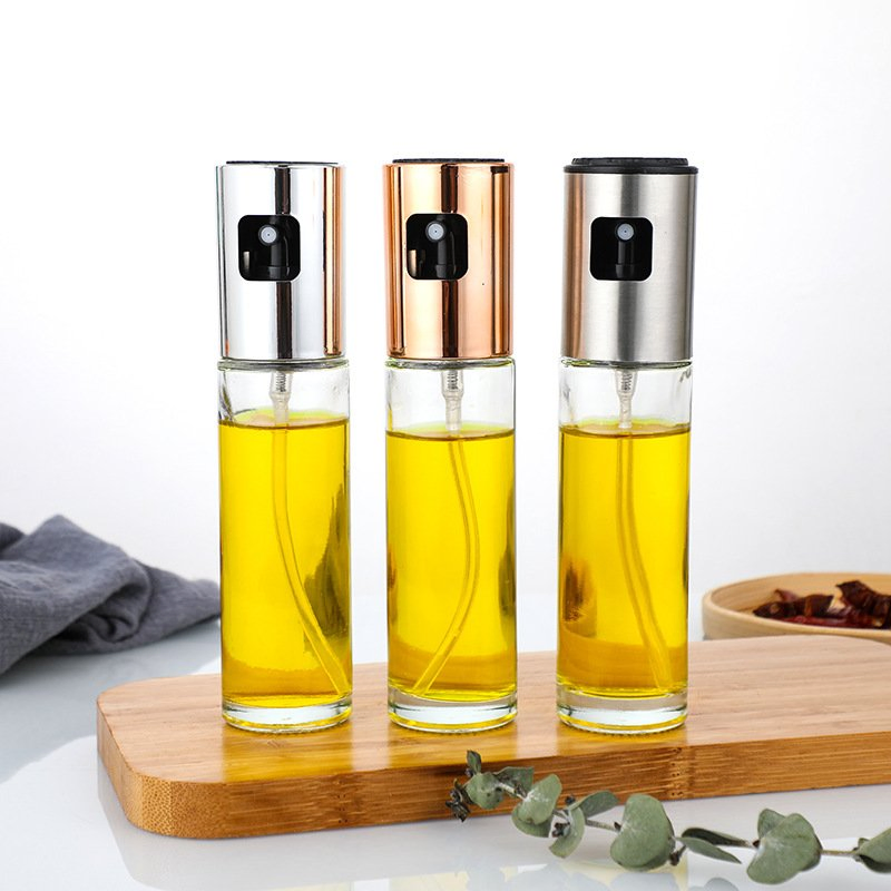 Food Grade Stainless Steel Atomized Oil Sprayer for Kitchen Cooking and Baking