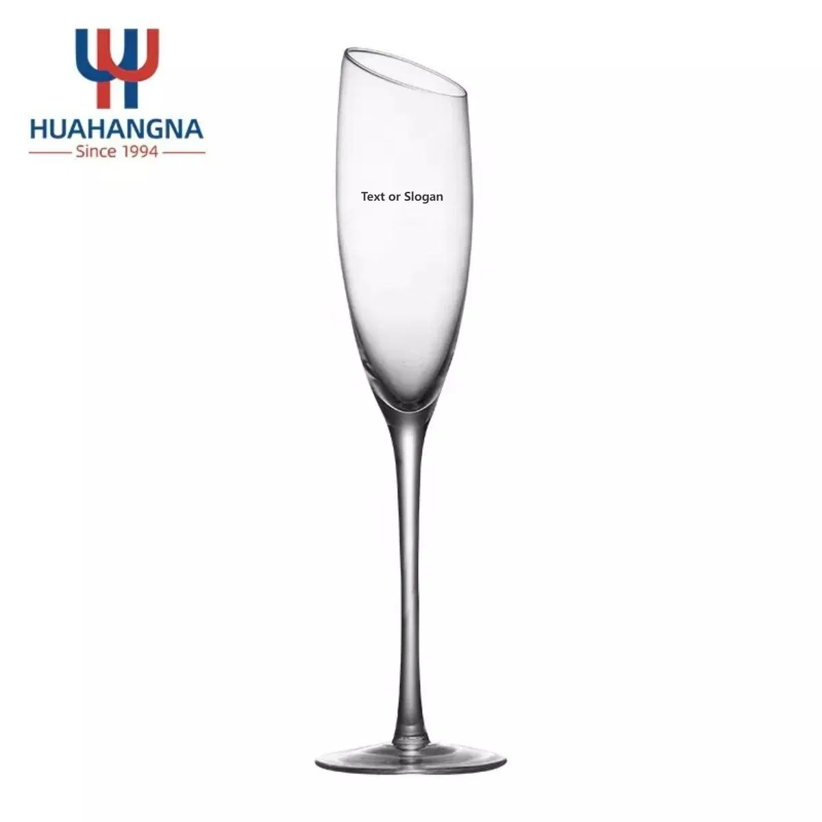 Kitchen & Tabletop 145ml Hand Made Thin Stem Creative Grey Crystal Coupe Champagne Glasses for Wedding Party Birthday