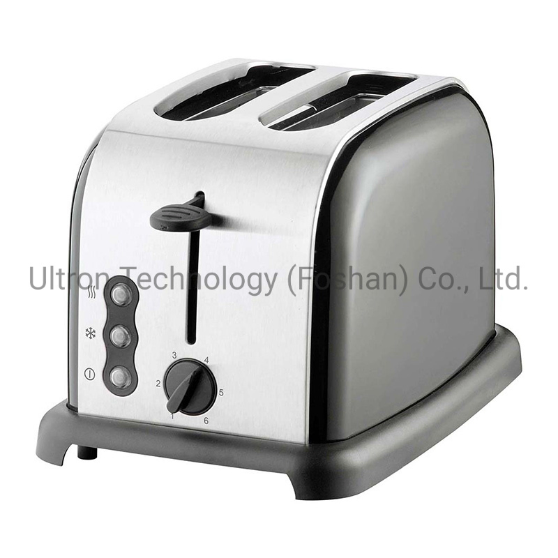 Stainless Steel Toaster for 2 Slices of Bread