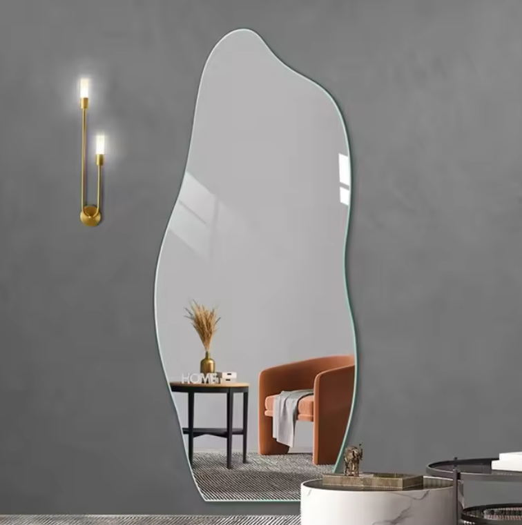 Irregular Special-Shaped Hanging Fitting Mirror