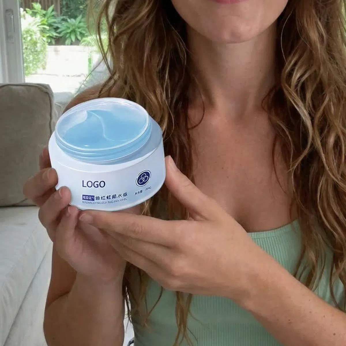 OEM/ODM Sensitive Skin Post-Sun Redness Repair Cooling & Refreshing Gel Texture Redness Relief Ice Crystal Hydrating & Moisturizing Repair Dry & Itchy Skin