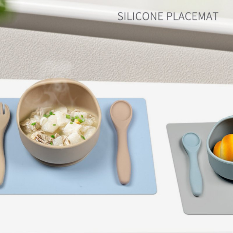 Food-Grade Silicone Table Mats: Multi-Color, Waterproof & Oil-Resistant