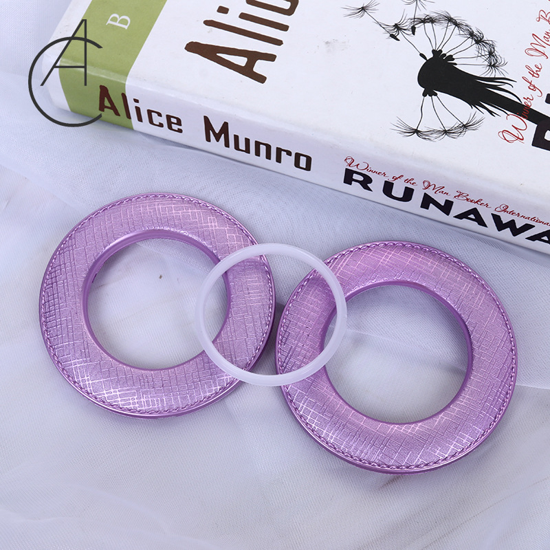Modern Simple Curtain Accessories Roman Perforated Muffler Ring