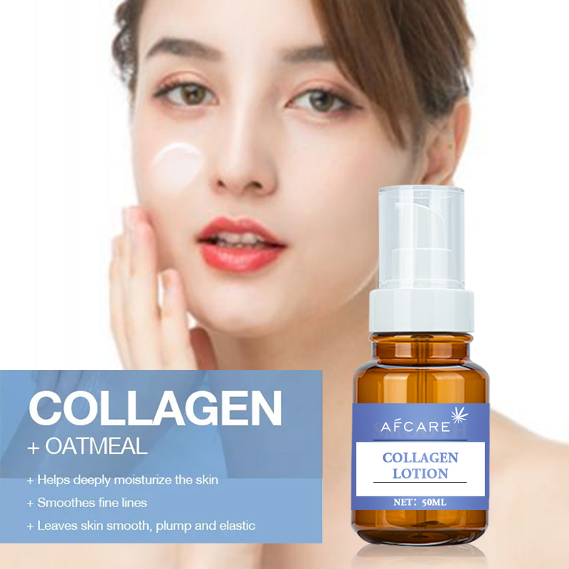 Private Label Organic Facial Lotion Collagen Moisturizing Brightening Repairing