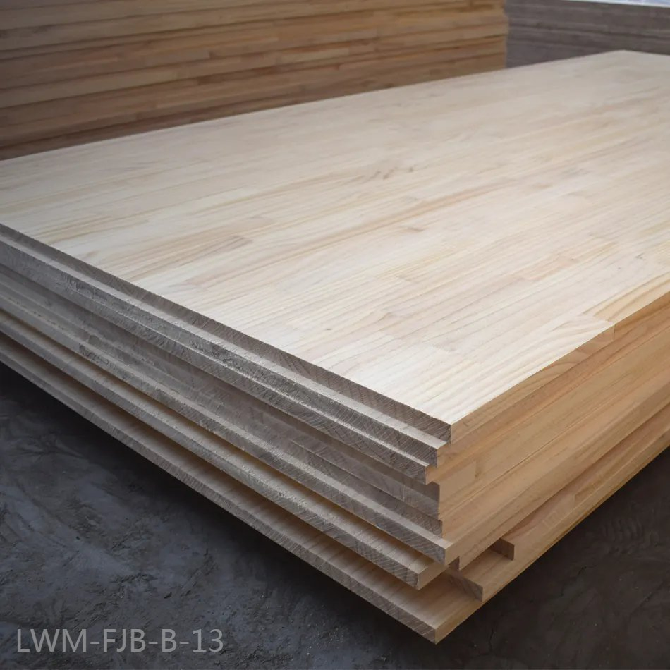 Decoration Furniture Solid Wood Customize Vietnam Wood Timber Finger Joint Board