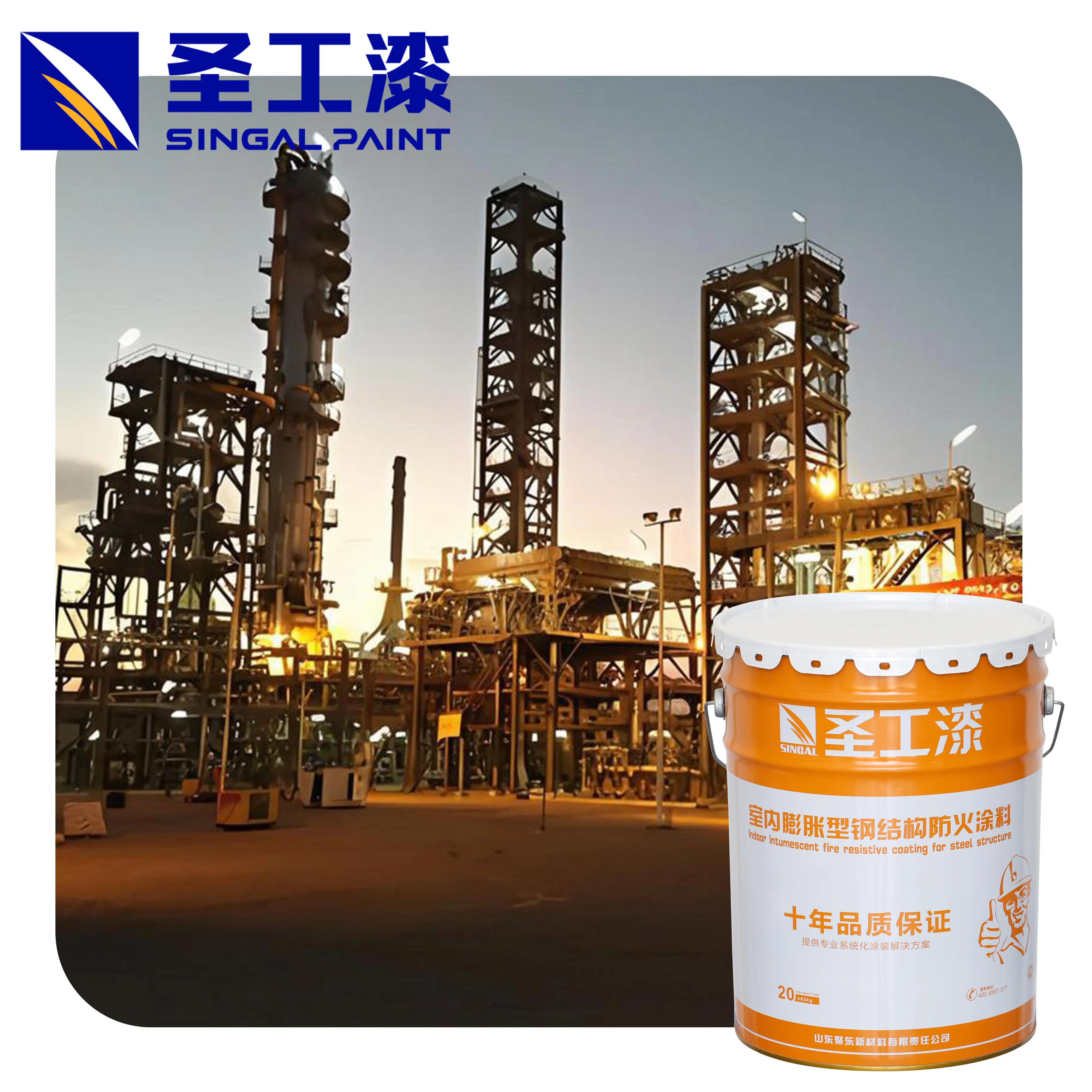 Easy-Apply Fireproof Coating Epoxy Resin Paint