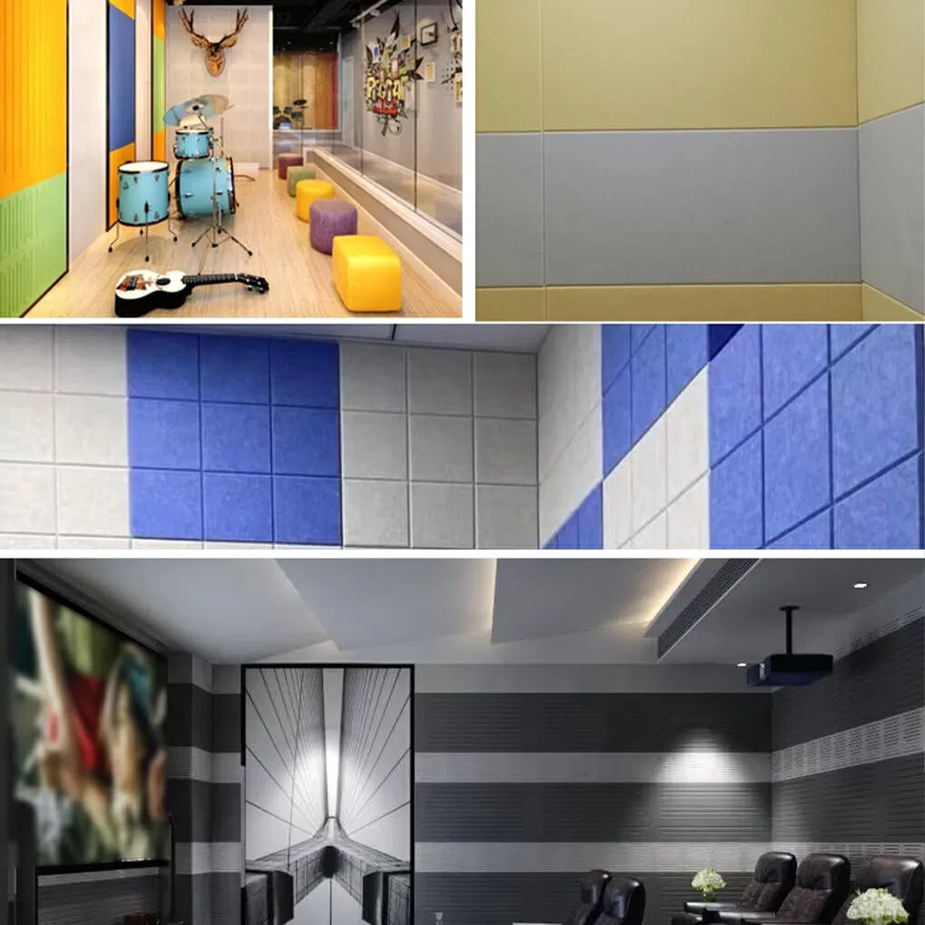 Customized Nailed Th-Nova Standard or Home Decoration Acoustic Slat Panel