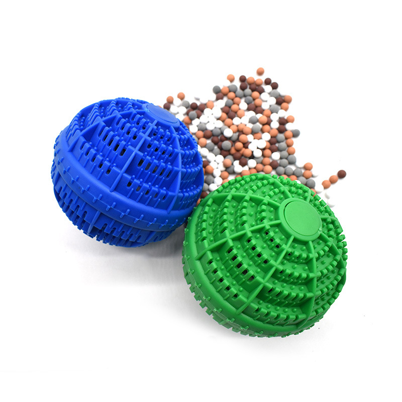 Zt-18 China Manufacture Bio Ceramic Eco Washing Ball Plastic TPR Magic Laundry Ball