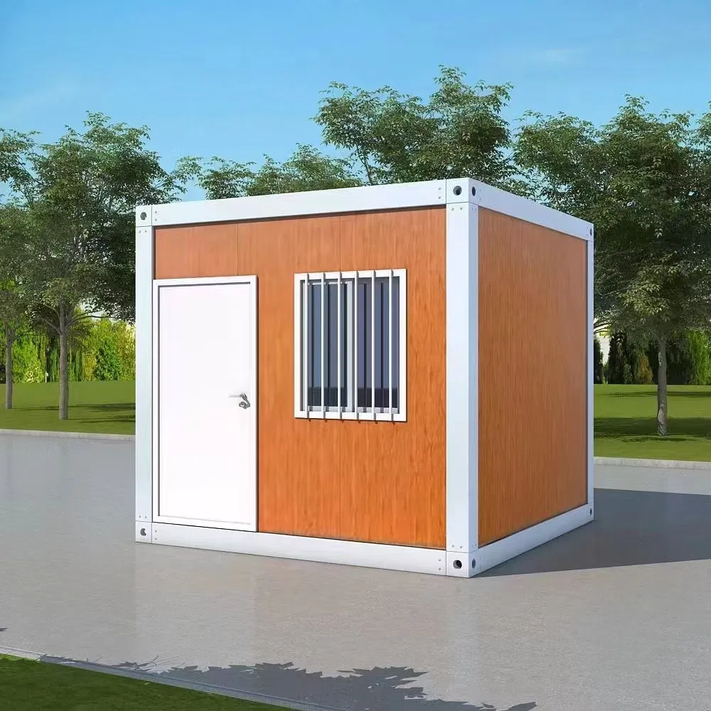 Steel Buildings Flat Pack Shipping Prefabricated Sandwich Panel Prefab Container House Portable Garage