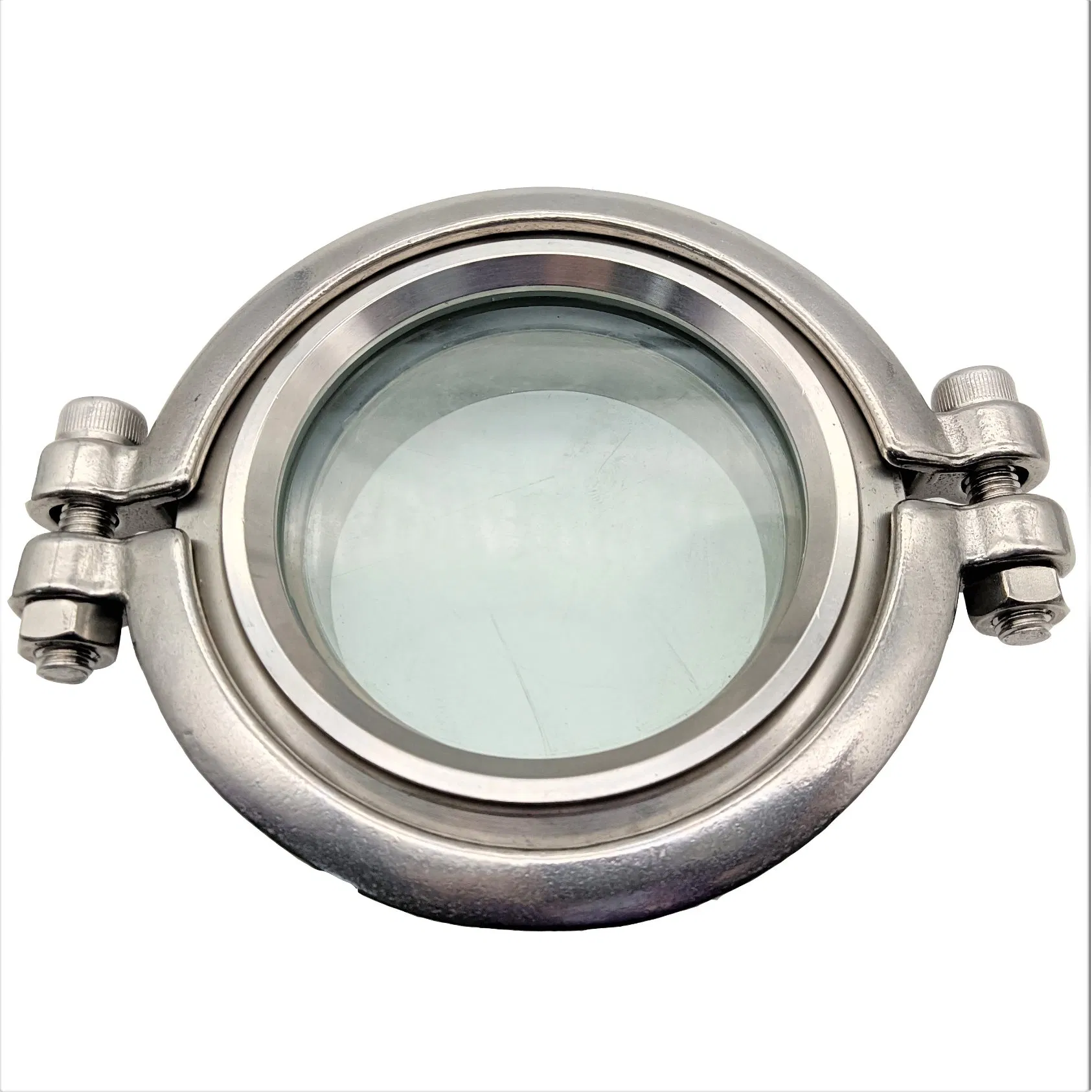 DN100 Sanitary Stainless Steel Food Grade Tri Clamp Type Weld Sight Glass