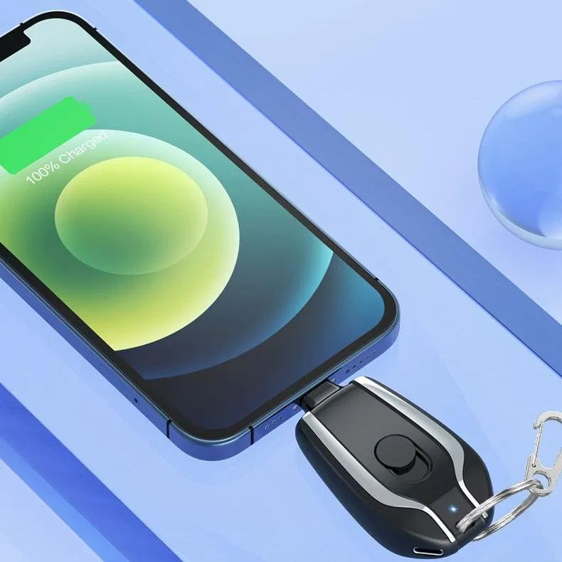 Мини пауэрбанк 1500mAh на ключи