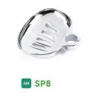 Premium Chrome Shower Head with Integrated Soap Dispenser for Easy Use