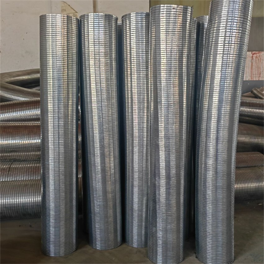 Chimney Aluminum Flexible Duct Forming Making Machine Pure Aluminum Foil Ventilation Ducts