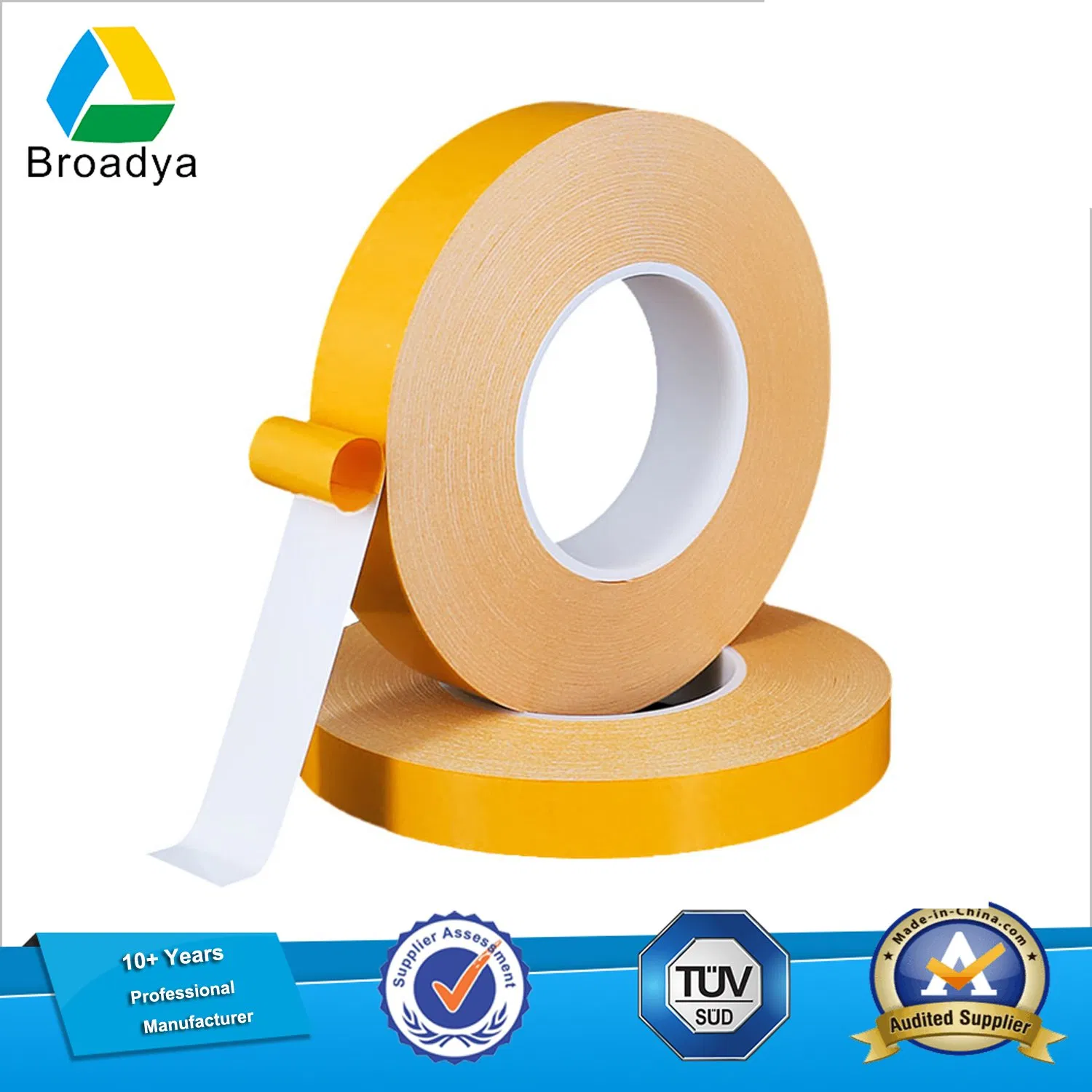 Tesa 4970 Alternative Double Sided White PVC Adhesive Tape (BY6970)