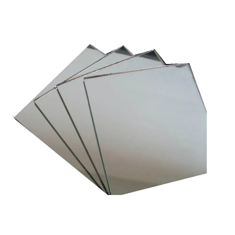 Sinoy Mirror Factory Price Mirror Glass Cut Size and Edge Grinded