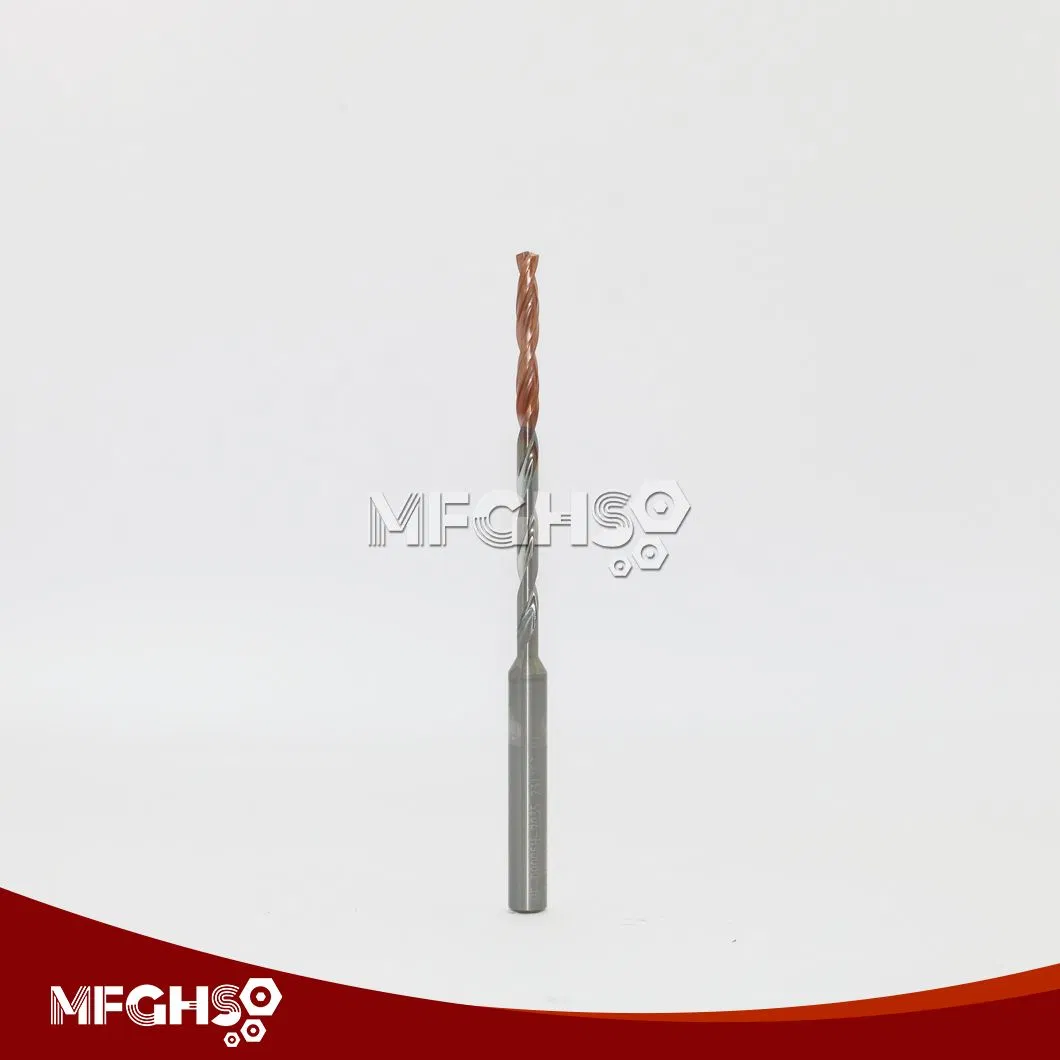 OEM Custom Solid Tungsten Carbide Titanium Aluminum Nitride Drill Bits for Tile