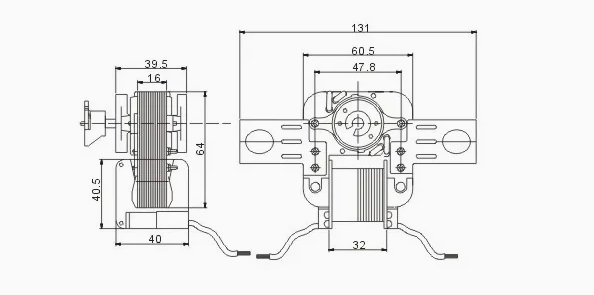 Refrigerator Motor for Smooth and Silent Operation 5-Year Quality Assurance Sm102j Sm329 Sm998