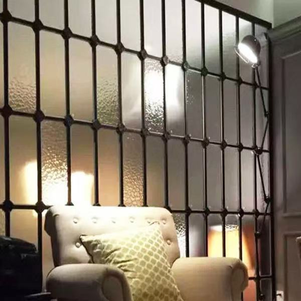 3/4/5mm High-Durability Patterned Embossed Glass for Stairwells & Bathrooms