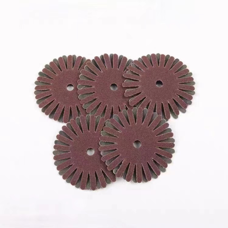 Highly Praised Sanding Cloth Flower Head Thousand-Strand Wheels Sandpaper Wheels Brush