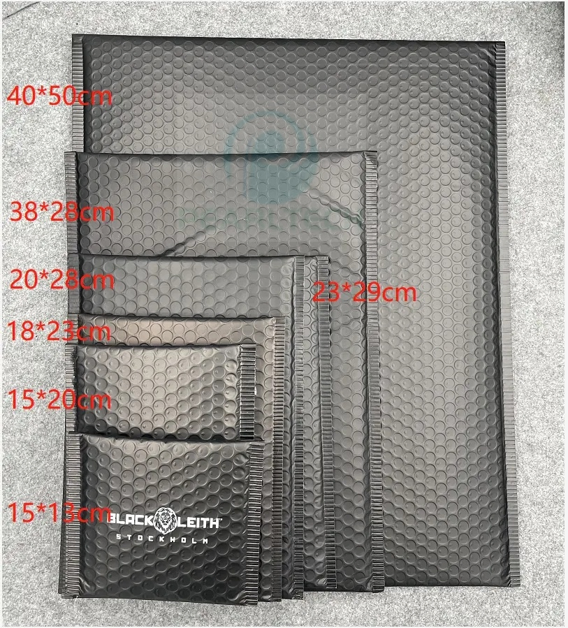 Black Metalised Pet Bubble Foil to Manufacture Moisture-Proof Small Items Wraper