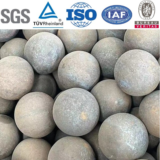 1 Inch 2 Inch 3 Inch High Carbon Forged Grinding Steel Ball Cast Grinding Ball Steel Ball Dry Wet for Gold Copper Iron Cement Aluminium Zinc Lead Silicon