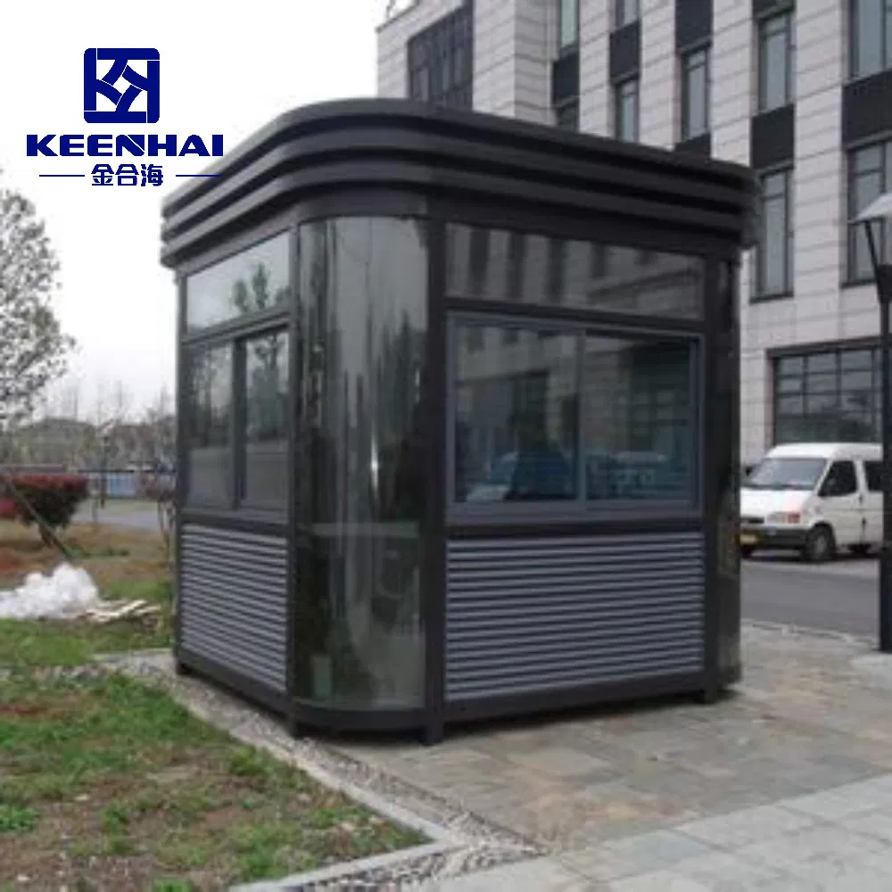 Stainless Steel Prefab Portable Security Guard Cabin