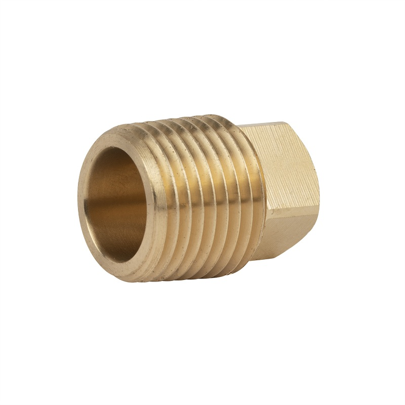 Brass Male to Female Thread Hexagonal Nipple for Plumbing Pipe Fittings