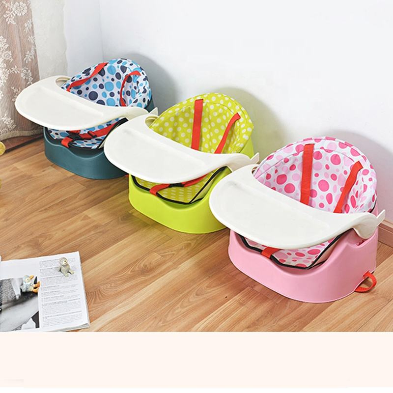 Multi-Functional Baby Chair Booster with Dining Table Plate