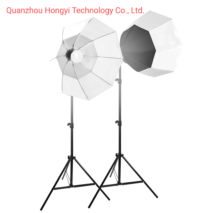 Portable Adjustable Bracket Octagon Softbox for Lighting Adapt to Variety of Scene Shooting