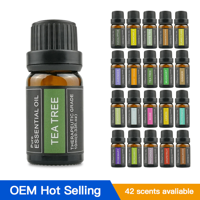 Factory Sales Natural Organic Plant Extract Smooth Nourish Balance Face Premium Grade Essential Oil for Diffuser, Humidifier, Aromatherapy, Massage, Skin & Hair