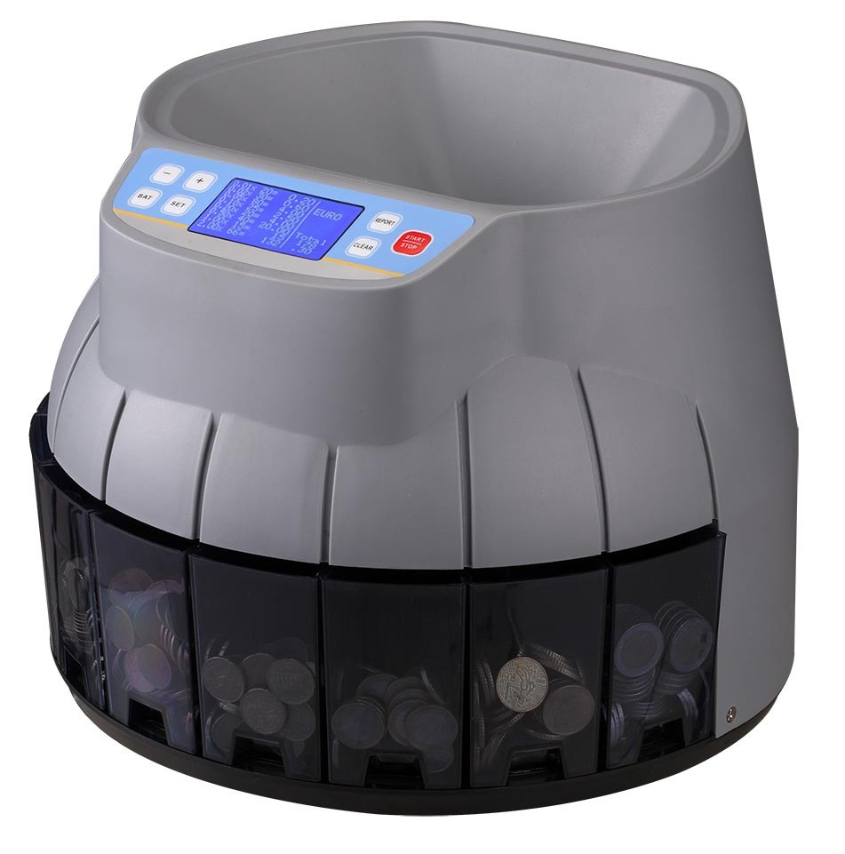Euro Coin Sorting and Counting Machine for Bank Supermarket Store