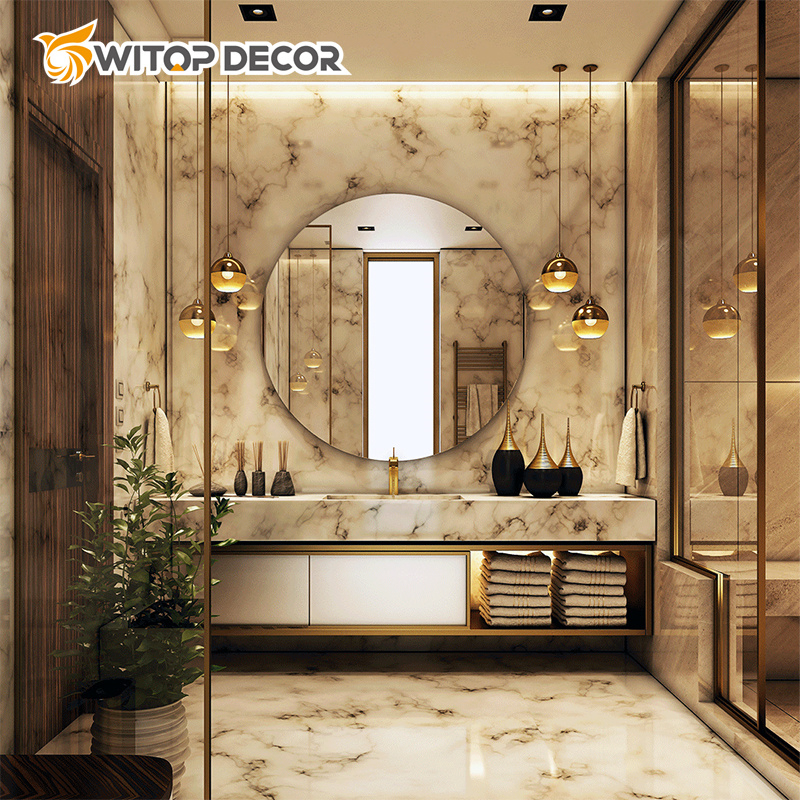 Decorative PVC UV Marble Sheet and Decoration Wall Panels Board