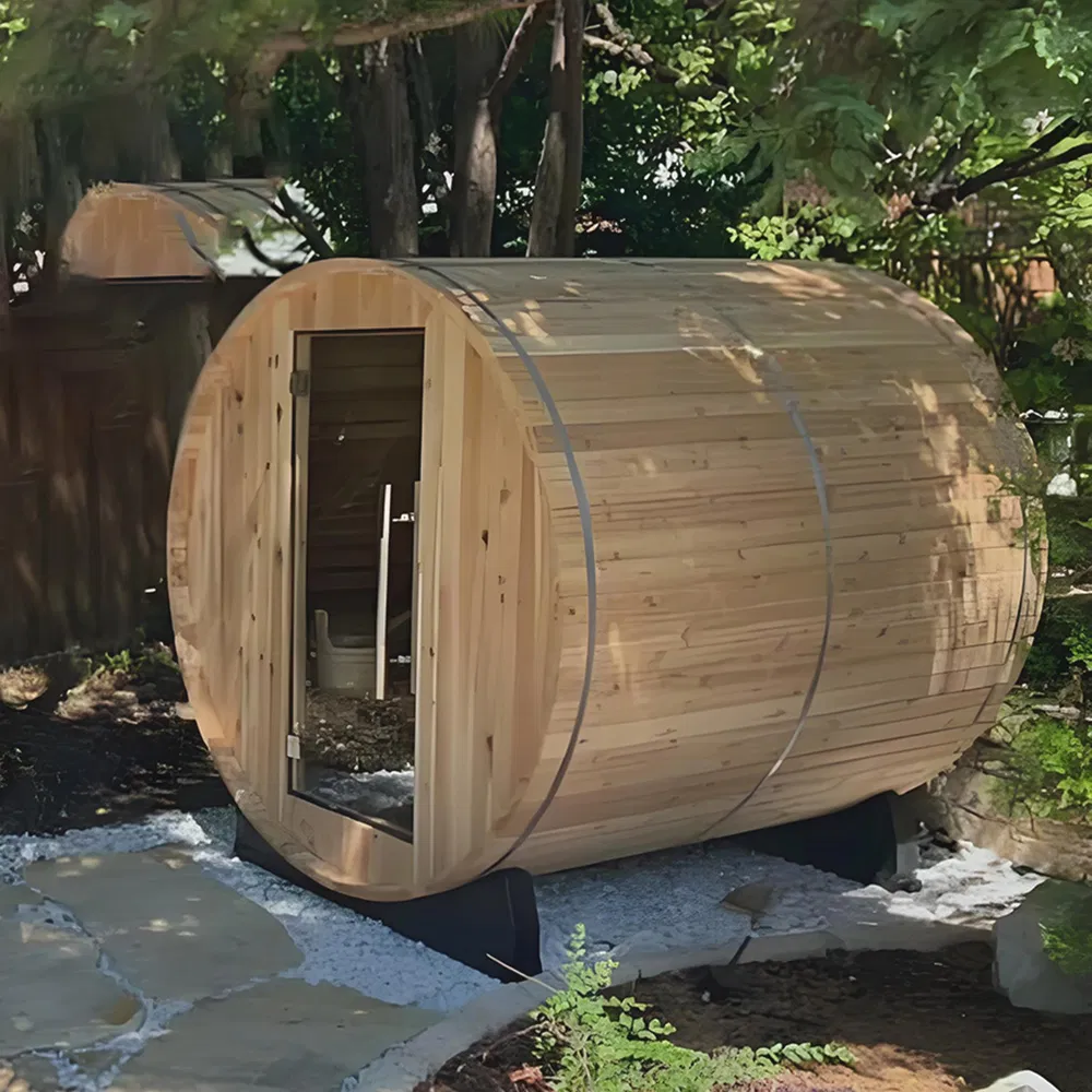 Сауна из массива дерева на 6-8 человек, коммерческая