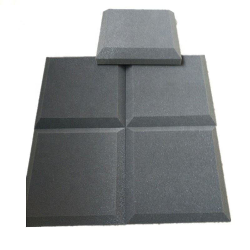 Square Music Studio Sound Proof Cubicles Soundproofing Home Theater Fabric Wrapped Acoustic Panels